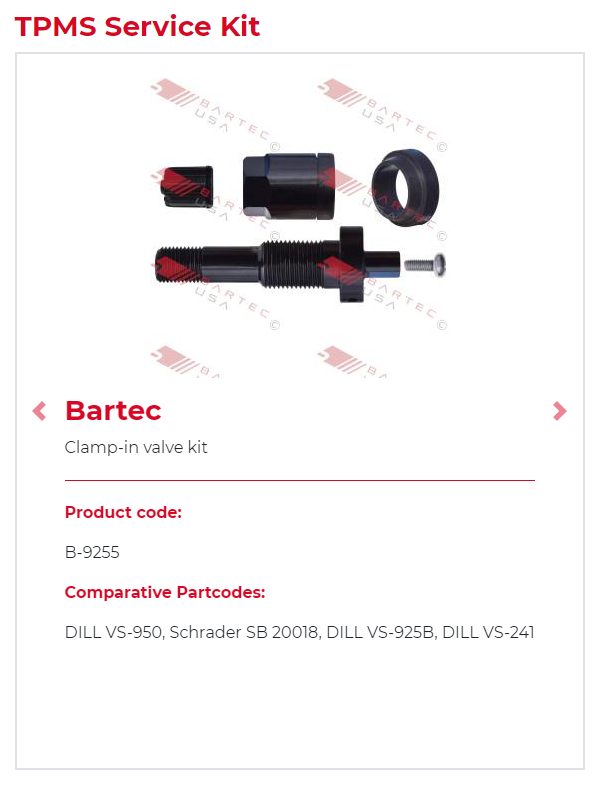 TPMS Service Kit